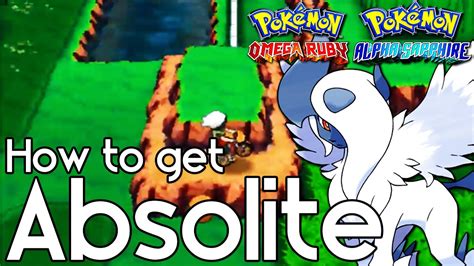 How to Get Absolite – Pokemon Omega Ruby and Alpha .
